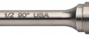 KEO Countersink: 3/16" Head Dia, 100.00 deg Included Angle, 1 Flute, Solid Carbide, Right Hand Cut 919-000-971