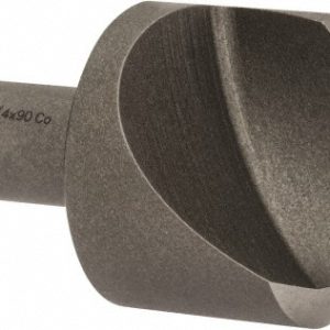 KEO Countersink: 1-1/4" Head Dia, 90.00 deg Included Angle, 1 Flute, Cobalt Steel, Right Hand Cut 919-000-613