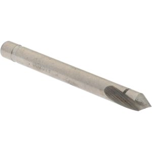 KEO Countersink: 1/4" Head Dia, 60.00 deg Included Angle, 1 Flute, Cobalt Steel, Right Hand Cut 919-000-553