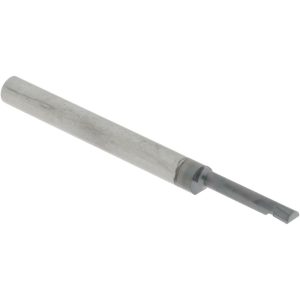 ACCUPRO Boring Bar: 0.0800" Min Bore, 0.4000" Max Depth, Right Hand, 1/8" Shank Dia, Micrograin Solid Carbide ACC-BB080400A