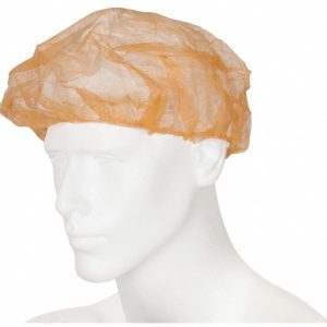 PRO-SAFE Bouffant: Orange, Size 24 in KM-110NWI-10-24-ORANGE