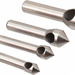 KEO Countersink Set: 4 Pc, 5/16 to 5/8" Head Dia, 82 &deg; Included Angle 919-000-216