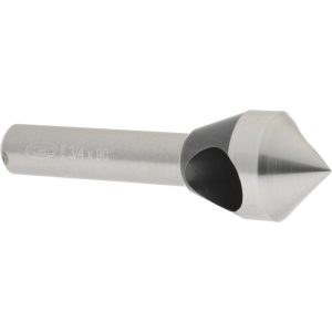 KEO Countersink: 3/4" Head Dia, 90.00 deg Included Angle, 0 Flute, Cobalt Steel, Right Hand Cut 919-000-227
