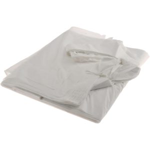 PRO-SAFE Disposable Coat Apron: White KM-AP-PE-WHITE-46