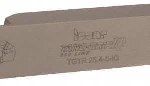ISCAR Indexable Grooving-Cutoff Toolholder: TGTR25.4-5, 4.7 mm Min Groove Width, 38.1 mm Max Depth of Cut, Right Hand 2302209