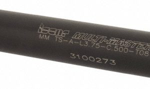 ISCAR Replaceable Tip Milling Shank: Series Multimaster, 1/2" 90 &deg; Shank 3190915