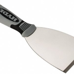 HYDE TOOLS Stiff Stainless Steel Putty Scraper 06408