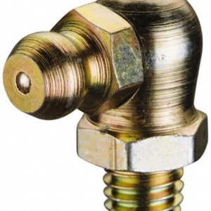 PRO-LUBE Standard Grease Fitting: 90 &deg; Head, 1/4-18 NPT GFT/1-4/18/90/ST5