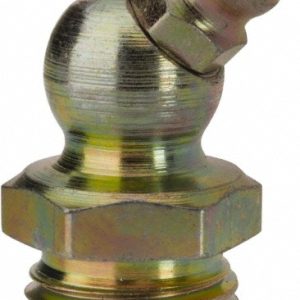 PRO-LUBE Standard Grease Fitting: 45 &deg; Head, 1/4-18 NPT GFT/1-4/18/45/ST5