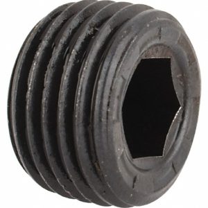 KERR-LAKESIDE INC. 1/8-27, 1/8" OAL, Alloy Steel Socket Pressure Plug 12KKPF