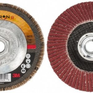 3M Flap Disc: 5/8-11 Hole, 40 Grit, Ceramic, Type 29 7100049935