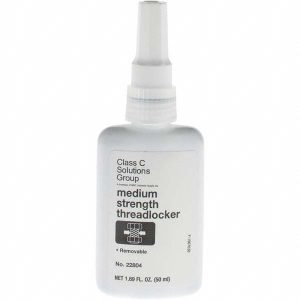 BARNES DISTRIBUTION Threadlocker: Blue, Liquid, 50 mL, Bottle 22804