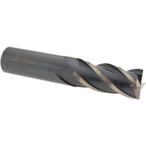 VALUE COLLECTION Square End Mill: 3/4" Dia, 1-5/8" LOC, 4 Flutes, High Speed Steel -20550-12