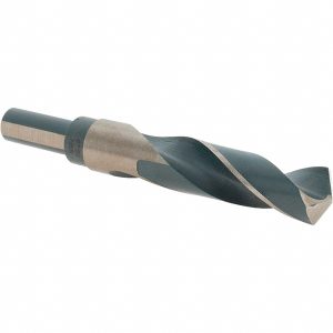 ROCKY MOUNTAIN TWIST CORPORATI Mechanics Drill Bit: 47/64" Dia, 135 &deg; Point, High Speed Steel, Weldon Shank, Split Point 95008743