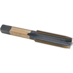 VALUE COLLECTION Spiral Point Tap: 5/8-18 UNF, 3 Flutes, Plug Chamfer, HSS, Bright/Uncoated Coated BDNA-20347