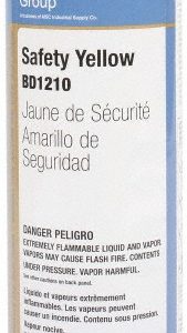 SEYMOUR OF SYCAMORE LLC Striping Spray Paint: Safety Yellow, Gloss BD1210-1