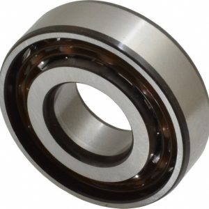 SKF Angular Contact Ball Bearing: 20 mm Bore Dia, 47 mm OD, 14 mm OAW, Without Flange 7204 BEP