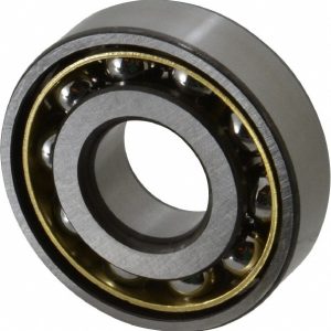 SKF Angular Contact Ball Bearing: 20 mm Bore Dia, 52 mm OD, 15 mm OAW, Without Flange 7304 BECBY