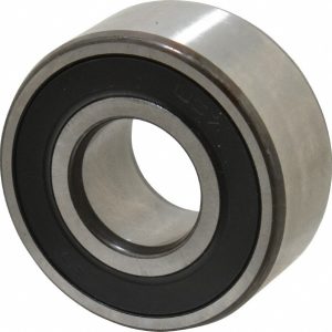 SKF Angular Contact Ball Bearing: 20 mm Bore Dia, 47 mm OD, 20.6 mm OAW, Without Flange 3204 A-2RS1
