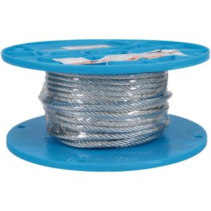 VALUE COLLECTION 3/16" Dia, Galvanized Steel Wire Rope WS-MH-WIRE-047