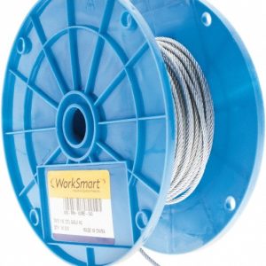 VALUE COLLECTION 1/8" Dia, Galvanized Steel Wire Rope WS-MH-WIRE-043