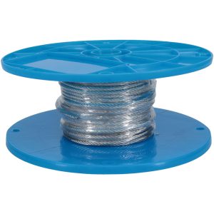 VALUE COLLECTION 1/8" Dia, Galvanized Steel Wire Rope WS-MH-WIRE-042