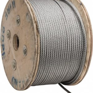 VALUE COLLECTION 1/4" Dia, Galvanized Steel Wire Rope WS-MH-WIRE-039