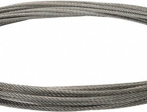 VALUE COLLECTION 1/4" Dia, Galvanized Steel Wire Rope WS-MH-WIRE-038