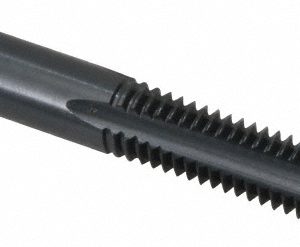 CLEVELAND 3/8-16 Plug RH 2B H3 Oxide High Speed Steel 4-Flute Straight Flute Hand Tap C56014