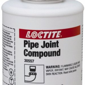 LOCTITE Threadlocker: Brown, 16 oz, Brush Top Can 1534294