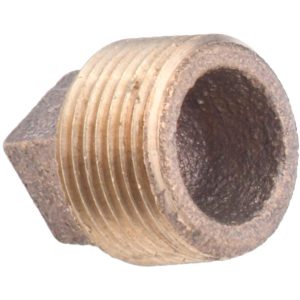 VALUE COLLECTION Brass Pipe Plug: 3/4" Fitting, MPT, Class 125 458-094NL