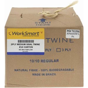 VALUE COLLECTION Tube Twine: Sisal, Natural Color WS-MH-FIBR-239