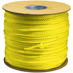 VALUE COLLECTION 200' Max Length Polypropylene Hollow Braid Flexible Rope WS-MH-FIBR-047