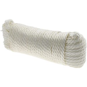 VALUE COLLECTION 100' Max Length Nylon Solid Braid Rope WS-MH-FIBR-148