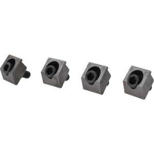 MITEE-BITE 3/8-16 Screw Thread, 1" Wide x 1/4" High, Serrated Steel Machinable Style Screw Mount Toe Clamp 26077