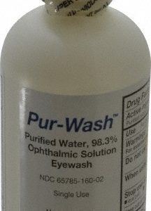 MEDIQUE 4 oz, Disposable Eyewash Solution 19818