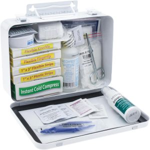 PRO-SAFE Multipurpose/Auto/Travel First Aid Kit: 24 Pc, for 10 People 818M1PS