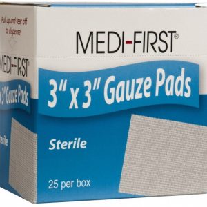 MEDIQUE 25 Qty 1 Pack 3" Long x 3" Wide, General Purpose Pad 61273
