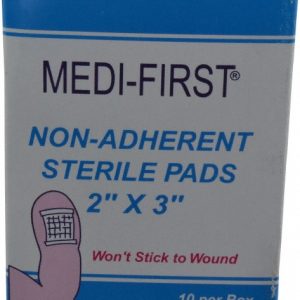 MEDIQUE 10 Qty 1 Pack 3" Long x 2" Wide, General Purpose Pad 64212