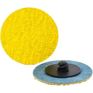 ARC ABRASIVES Quick-Change Disc: Type R, 3" Dia, 100 Grit, Ceramic Alumina, Coated 71-31667