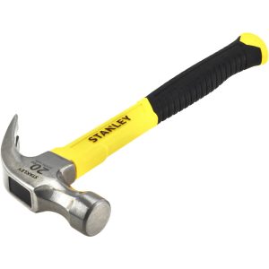 STANLEY 20 oz Head, Curve Rip Claw Hammer STHT51539