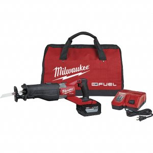 MILWAUKEE TOOL Cordless Reciprocating Saw: 18V, 3,000 SPM, 1-1/4™ Stroke 2722-21HD