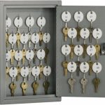 ABILITYONE Key Control; Type: Key Box ; Number of Keys: 30 ; Color: Gray ; Height (Inch): 12.25in ; Width (Inch): 8in ; Overall Depth: 2.5 7125011515435