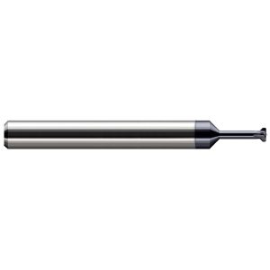 HARVEY TOOL Thread Relief Cutters; Material: Solid Carbide ; Cutting Diameter (Inch): 0.245 ; Flat Width (Decimal Inch): 0.0300 ; Overall Length (Inch): 2-1/2 ; Shank Diameter (Inch - 0 Decimals): 1/4 ; UNSPSC Code: 23242117 946009-C3
