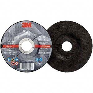 3M Cutoff Wheel: 4-1/2" Dia, 0.045" Thick, 7/8" Hole, Ceramic 7100139230