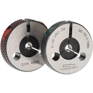 SPI Threaded Ring Gage: #5-40 Thread, Class 2A, Go & No Go 23-131-6