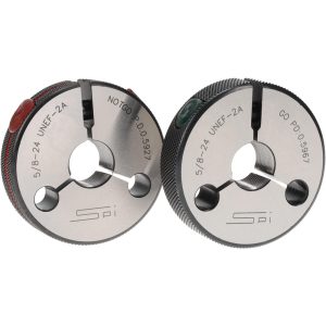 SPI Threaded Ring Gage: 5/8-24 UNEF, Class 2A, Go & No Go 23-191-0