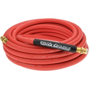 PRO-SOURCE Oil Resistant Air Hose: 1/4" ID, 25' 8327501410PRO