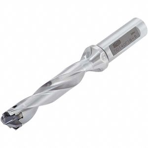 TUNGALOY Replaceable-Tip Drill: 0.787 to 0.823" Dia, 3.937" Max Depth, 1" Weldon Flat Shank 6723436