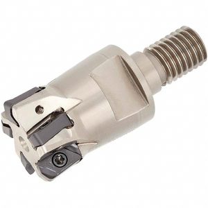 TUNGALOY Indexable High-Feed End Mill: HXN03R025MM12-04, 25.00 mm Cut Dia, Modular Connection Shank 6995993